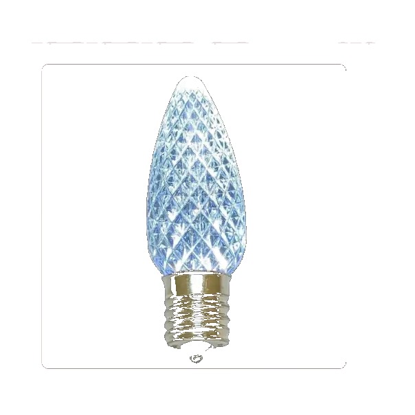 Cool white C9 bulb